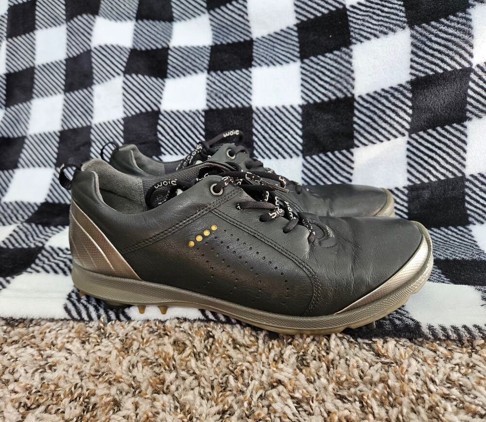 ECCO BIOM Hydromax Natural Motion Women's Leather Golf Shoes EU 39 No Insoles